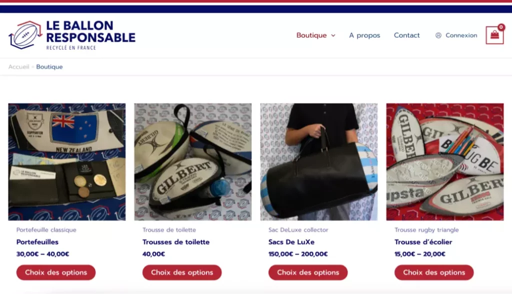 Réalisation de site e-commerce
