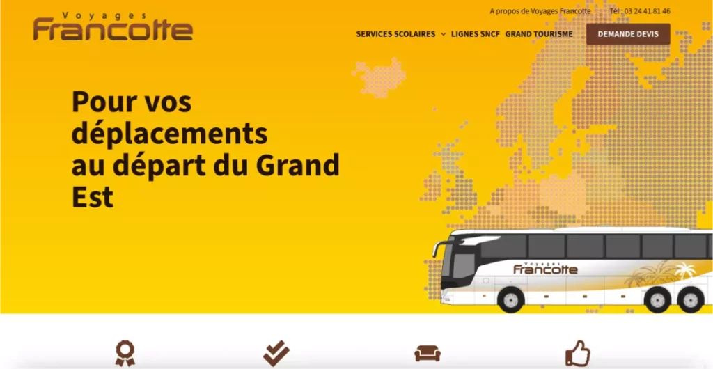 Site vitrine pour petit business